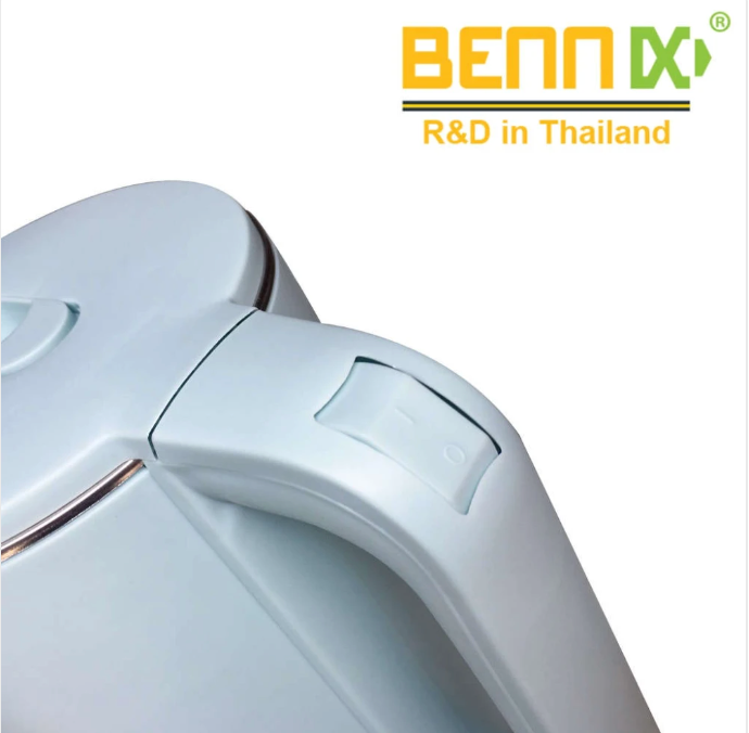 Ấm siêu tốc 2 lớp Bennix Thái Lan BN-118EK ruột Inox dung tích 2L -bảo hành 12 tháng