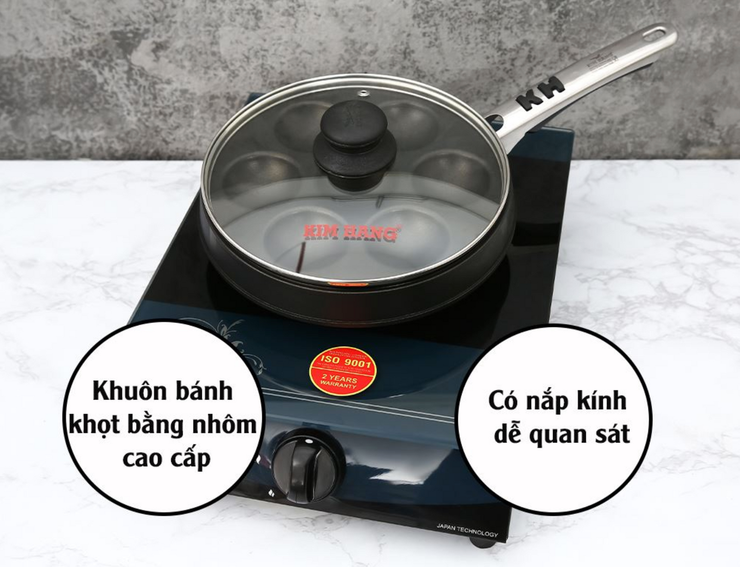 Khuôn bánh khọt Kim Hằng - KHG9575