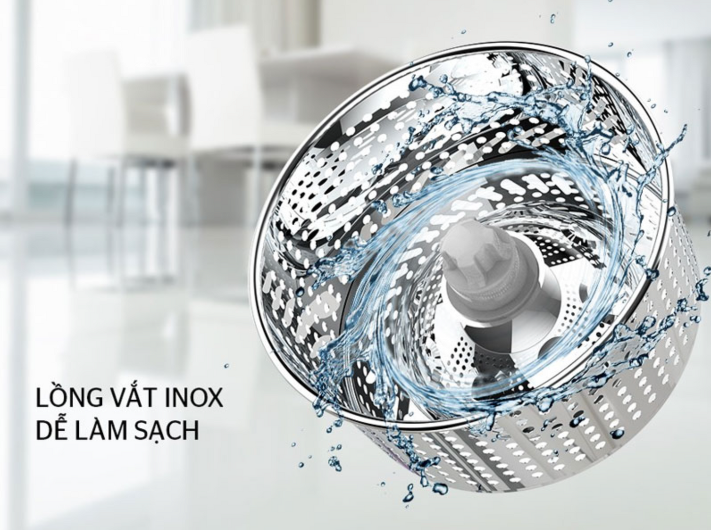 Bộ cây lau nhà xoay 360 độ inox SUNHOUSE KS-CL350PO