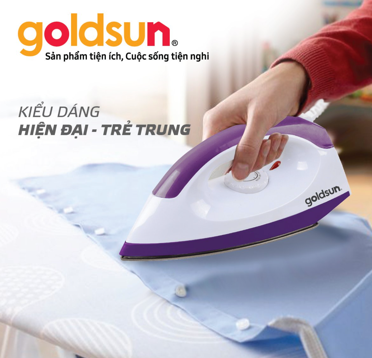 Bàn ủi khô Goldsun- GIR2201