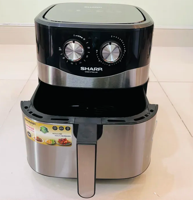 Nồi Chiên Không Dầu 1800W Sharp 10.9L KS-COM 122G