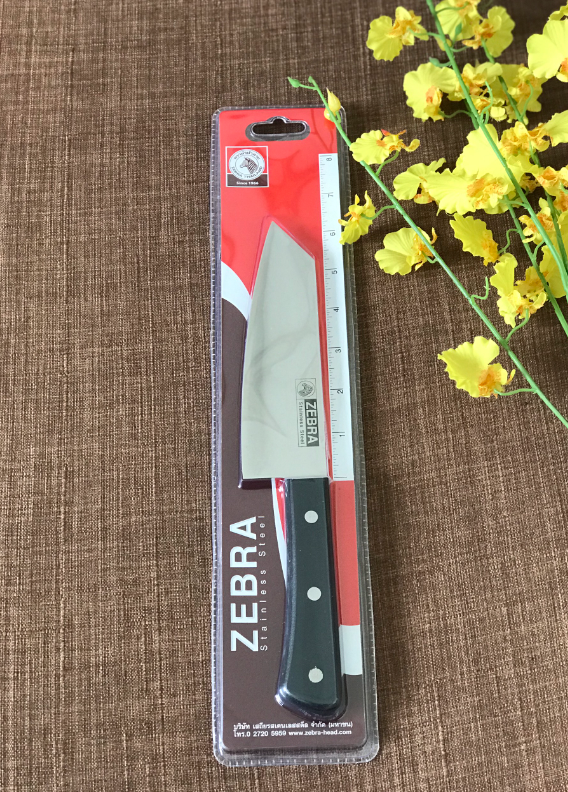 Dao Inox Zebra 6.5 inch Japanese Cleaver Knife Chef- 100254