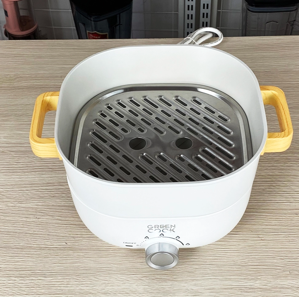 Nồi Lẩu Điện Hấp GreenCook- GCEH233