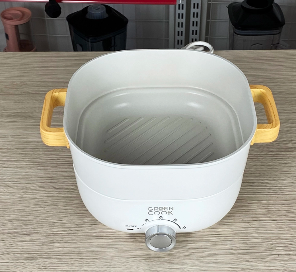 Nồi Lẩu Điện Hấp GreenCook- GCEH233