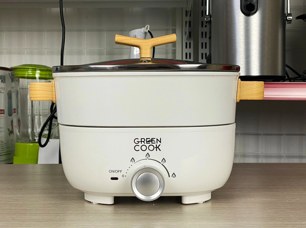 Nồi Lẩu Điện Hấp GreenCook- GCEH233