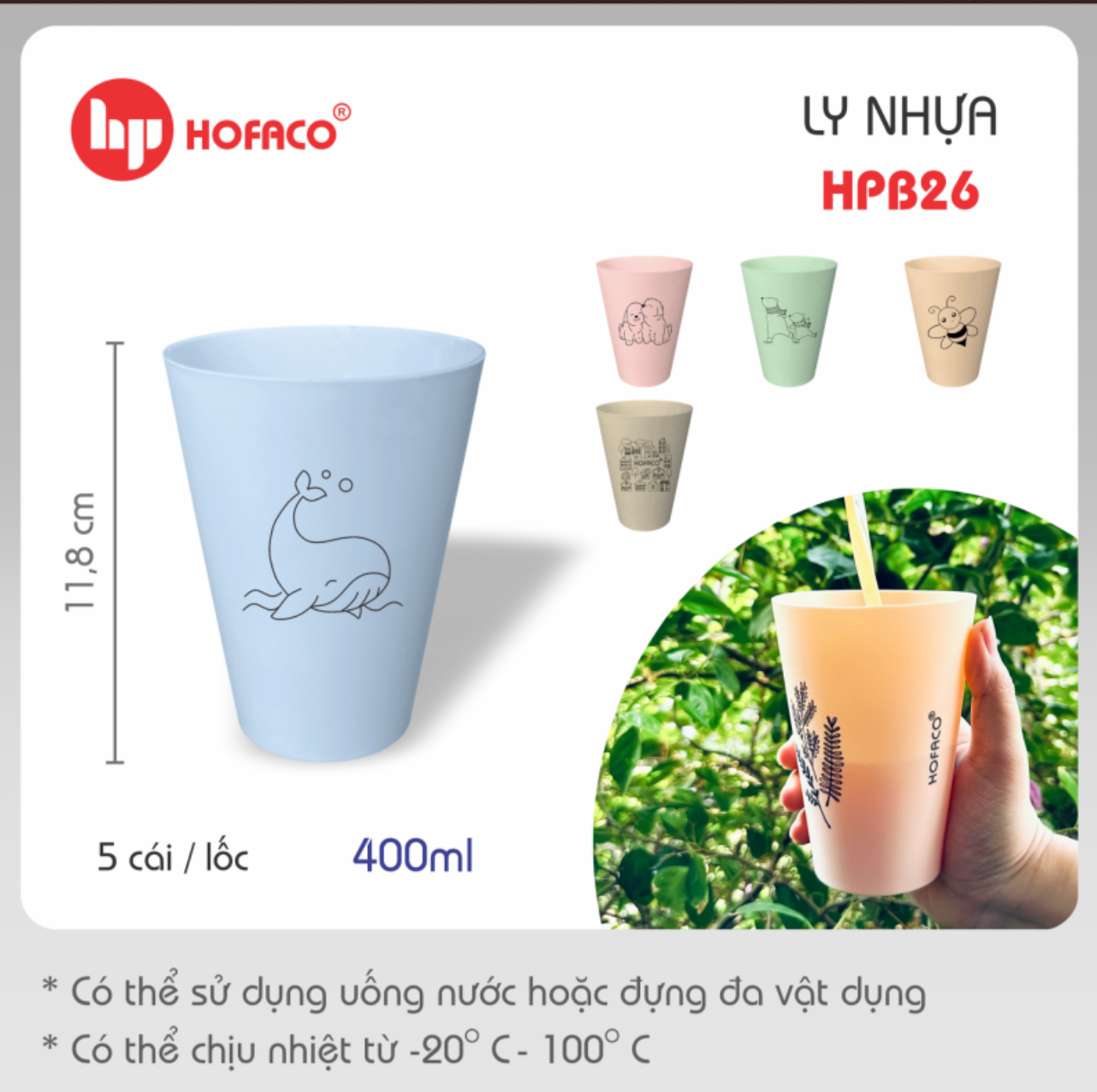 LY NHỰA - HPB 26