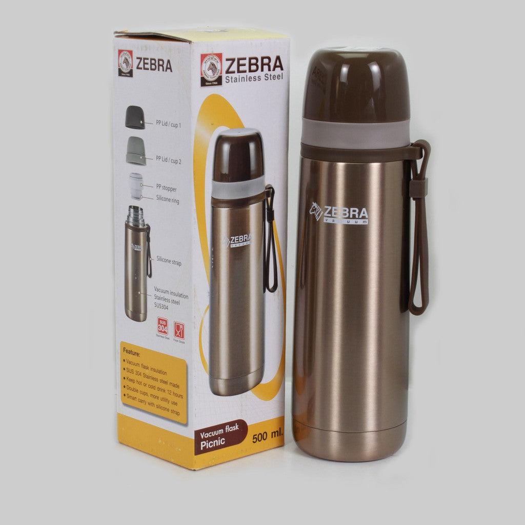 Bình Giữ Nhiệt Zebra Picnic cao cấp 0.5L-112651 Thái Lan