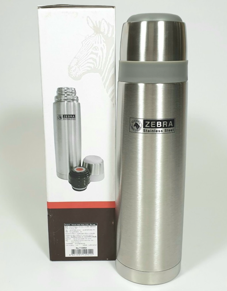 Bình giữ nhiệt Thái Lan Inox cao cấp 450ml Prima Zebra - 112953