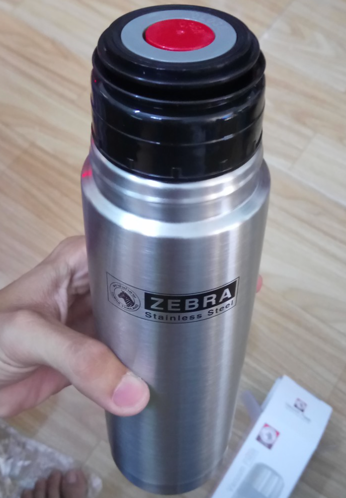 Bình giữ nhiệt ZEBRA Thailand Cao cấp Inox 1L - Prima - 112959