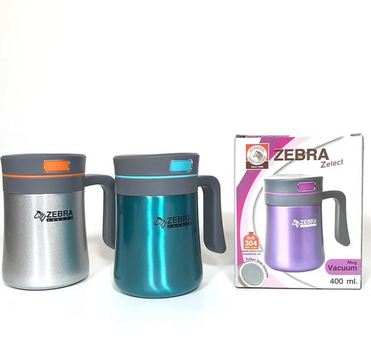 Bình giữ nhiệt Zebra Thái Lan ZELECT 0,4L có tay cầm - 112997