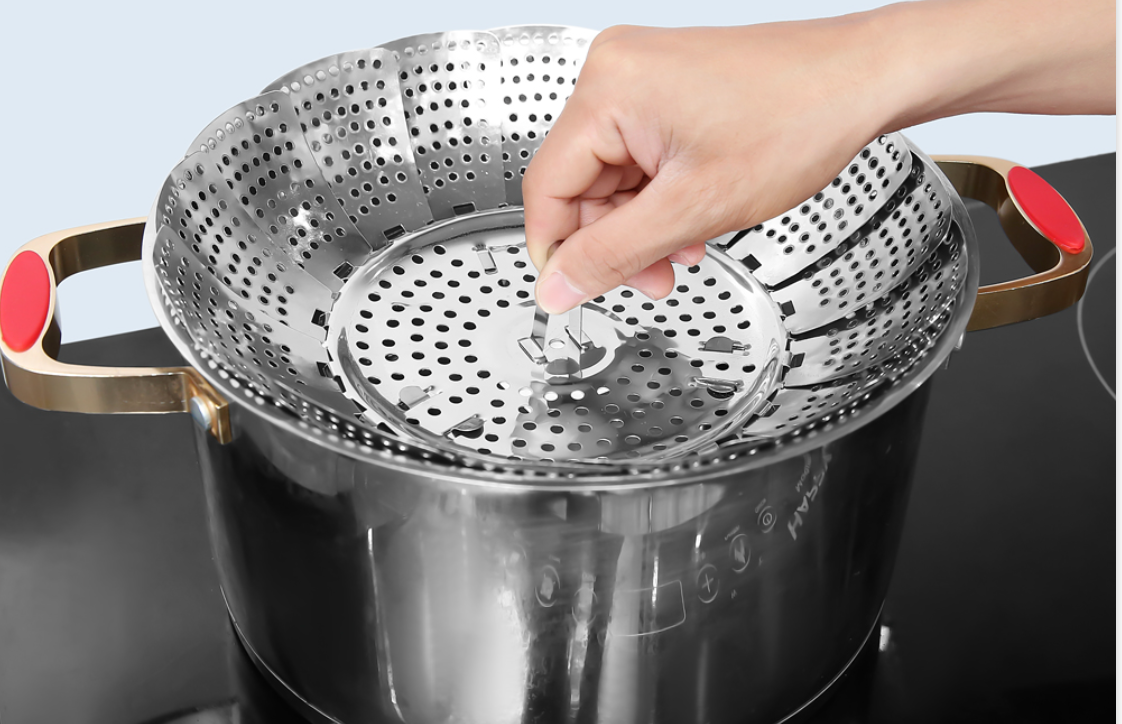 Vĩ hấp xòe inox đa năng (có hộp)