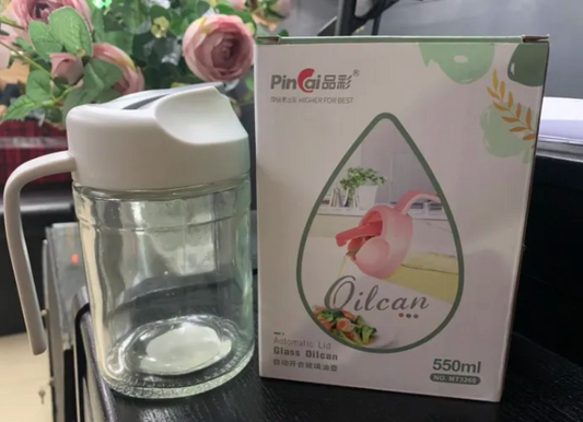 BÌNH THUỶ TINH RÓT DẦU PINCAI 550ML