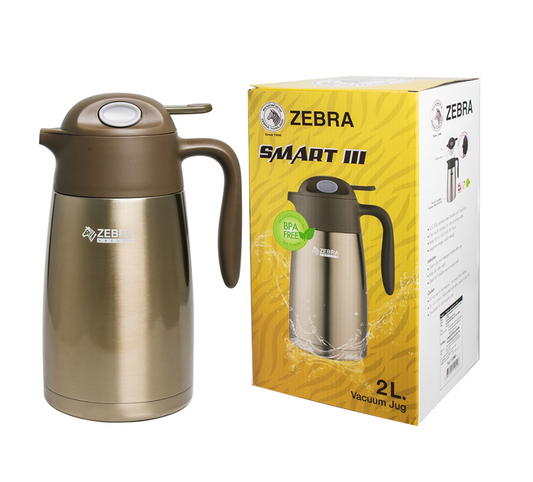 Bình giữ nhiệt ZEBRA Thailand Cao cấp Inox 2.0L - Smart III - 112950