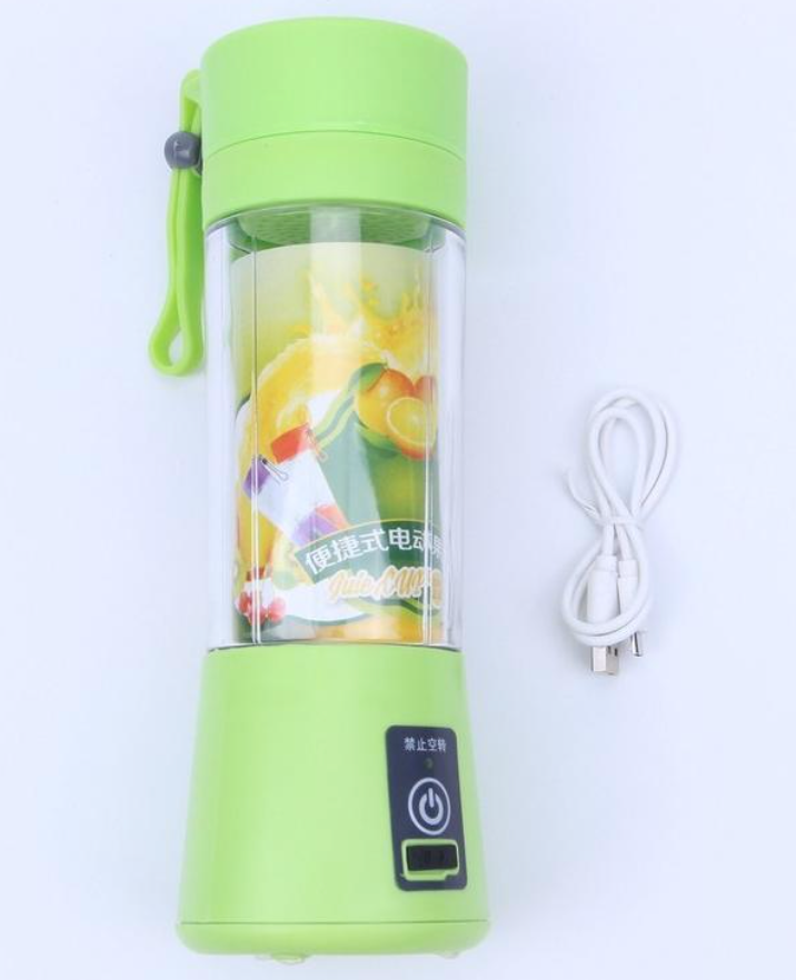 Máy Xay Sinh Tố Mini 6 Lưỡi Hm-03 Cầm Tay 380ml- Cổng Sạc USB