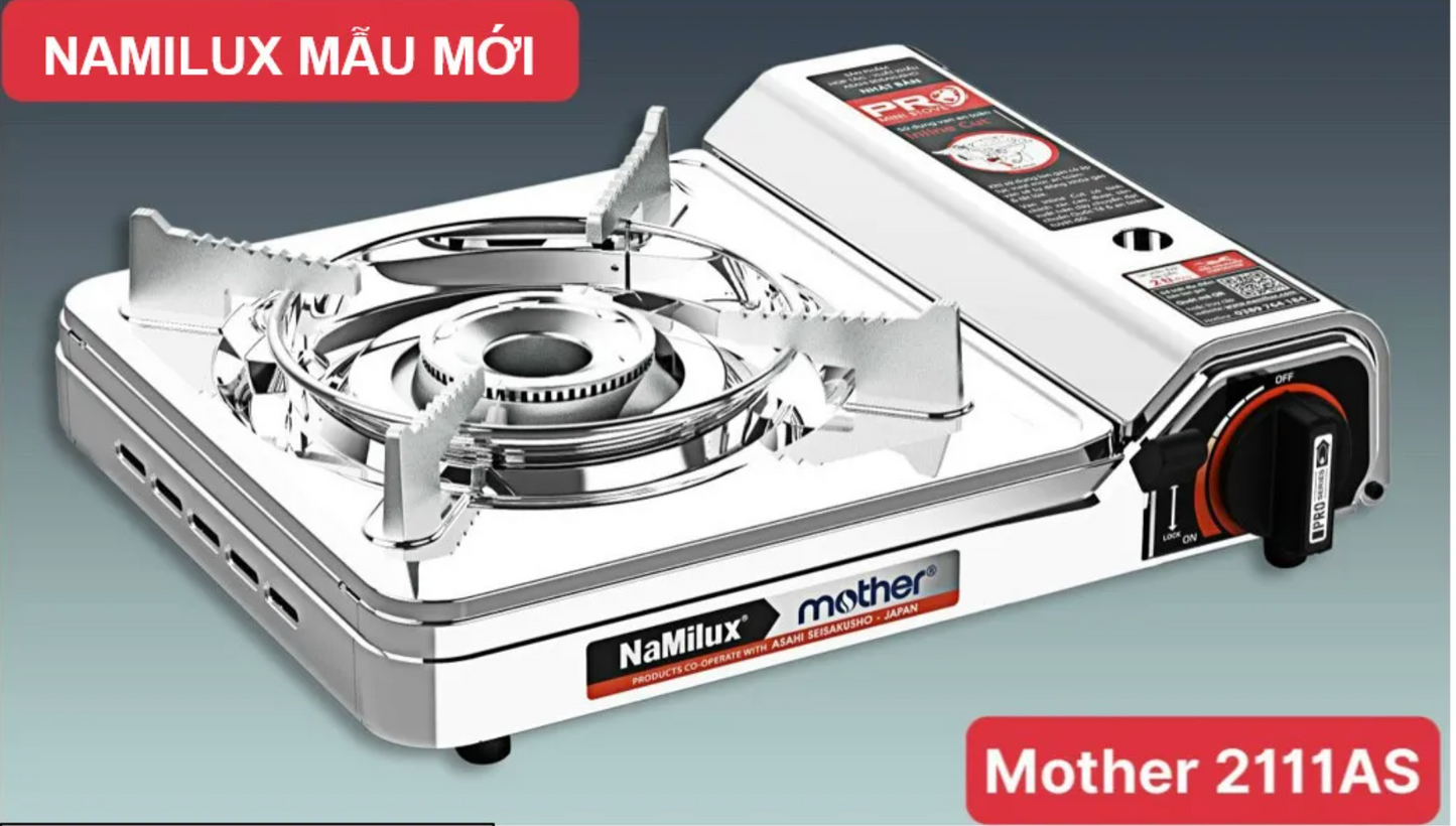 Bếp Gas Mini Pro Mother Namilux - PL2111AS { MẪU MỚI INOX }