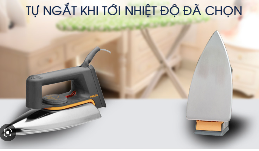 Bàn ủi Philip HD1172 CHÍNH HÃNG