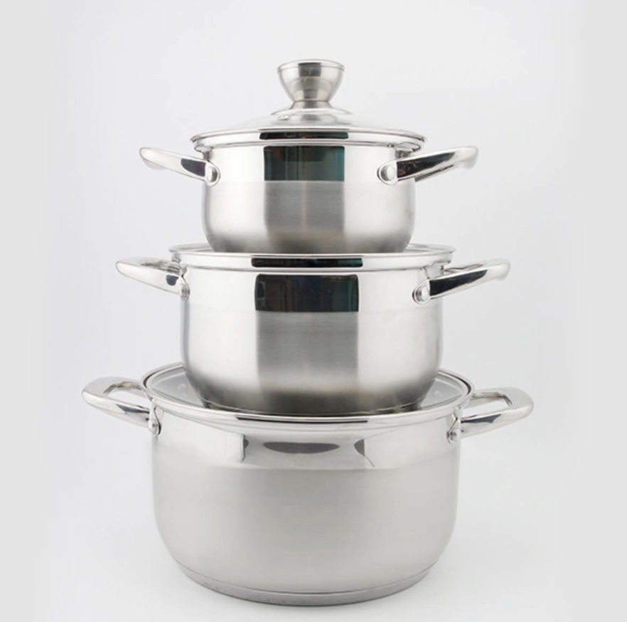 Bộ Nồi inox Smartcook 3 chiếc cỡ 16,20,24cm -SM3337