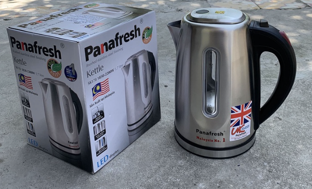 Ấm siêu tốc inox 1,7L Panafresh - SK178 (nhập khẩu Malaysia)