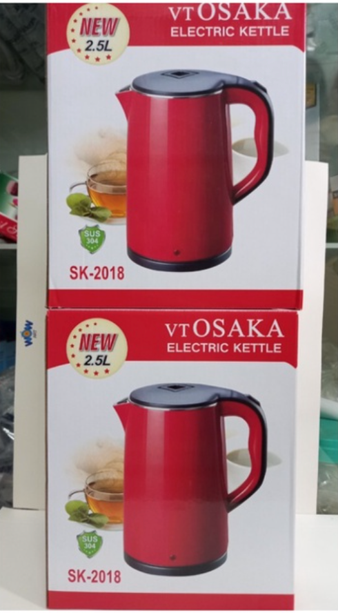 Ấm đun nước siêu tốc 2 lớp Osaka 2.5L- SK-2018